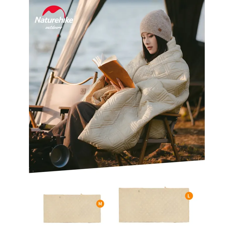 Couverture chauffante NATUREHIKE - Chaude et confortable pour le camping et la randonnée
